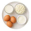 Молочные продукты и яйца